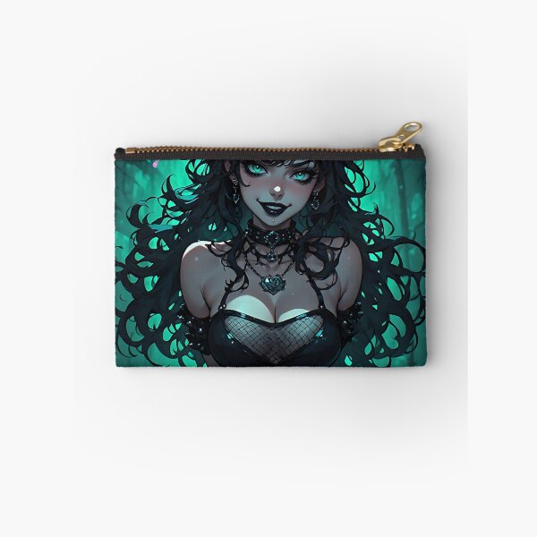 Item preview, Hot Halloween Anime Goth Girl Waifu 93 designed and sold by Your New Fixation.