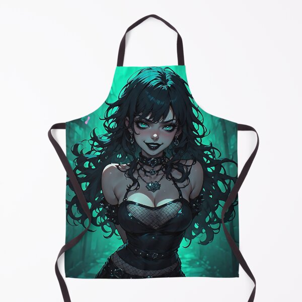 Item preview, Hot Halloween Anime Goth Girl Waifu 93 designed and sold by Your New Fixation.