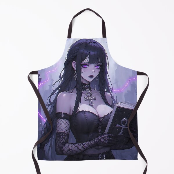 Item preview, Hot Halloween Anime Goth Girl Waifu 94 designed and sold by Your New Fixation.