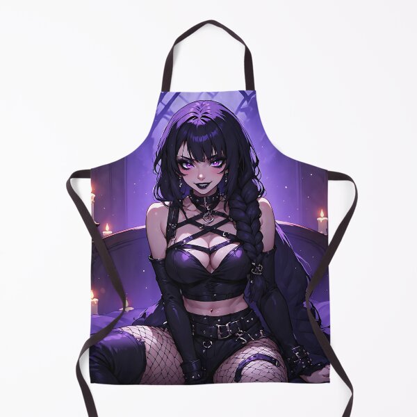 Item preview, Hot Halloween Anime Goth Girl Waifu 95 designed and sold by Your New Fixation.