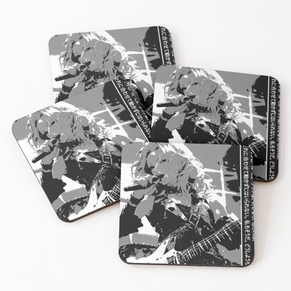 Item preview, Anime Punk Rock Band Black and White Manga Aesthetic #613 designed and sold by mika-gallery.