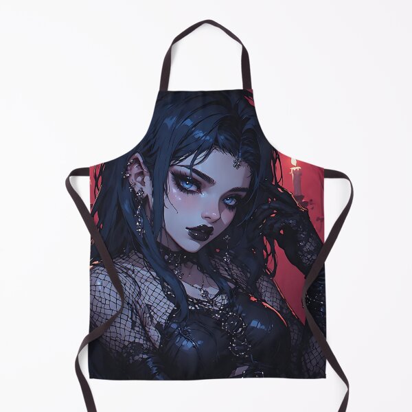 Item preview, Hot Halloween Anime Goth Girl Waifu 96 designed and sold by Your New Fixation.