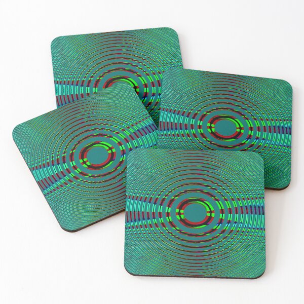Item preview, Abstract Pattern "Radar 7" designed and sold by Gluecknika.