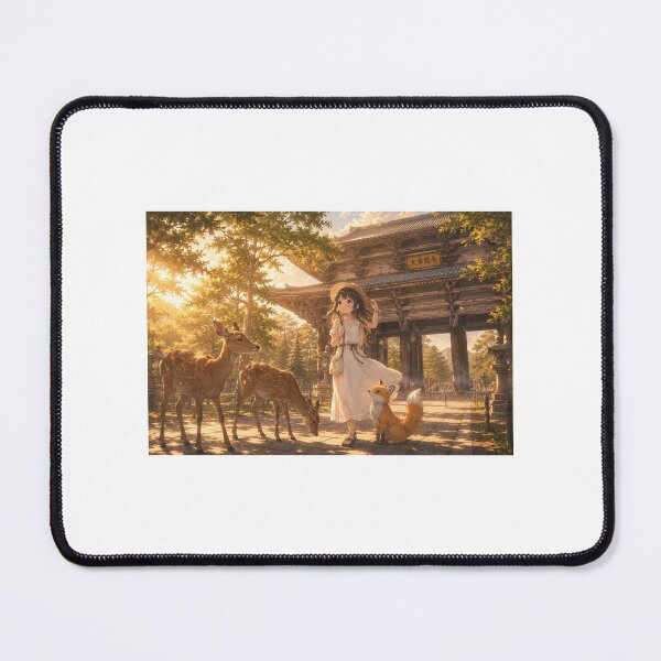 Item preview, Hana & Kitsu at Nara Temple Gate designed and sold by Hana &Kitsu Japan .