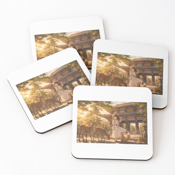 Item preview, Hana & Kitsu at Nara Temple Gate designed and sold by Hana &Kitsu Japan .
