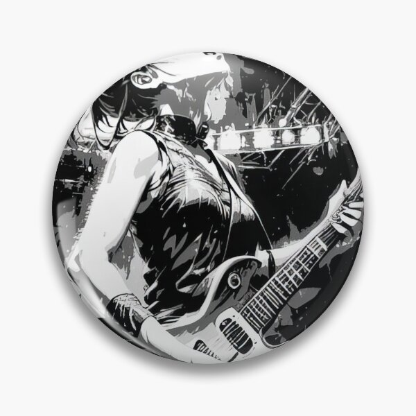 Item preview, Anime Punk Rock Band Black and White Manga Aesthetic #575 designed and sold by mika-gallery.