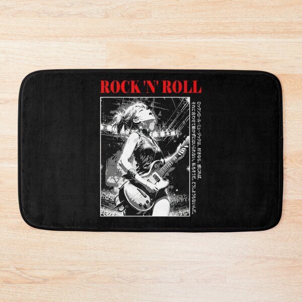 Item preview, Anime Punk Rock Band Black and White Manga Aesthetic #575 designed and sold by mika-gallery.