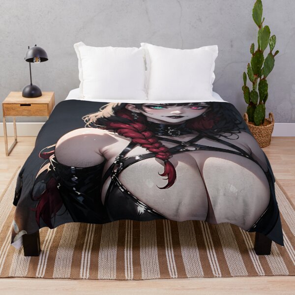 Item preview, Hot Halloween Anime Goth Girl Waifu 102 designed and sold by Your New Fixation.