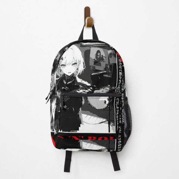 Item preview, Rock and Roll - Anime Manga Aesthetic Black and White Streetwear #575 designed and sold by mika-gallery.