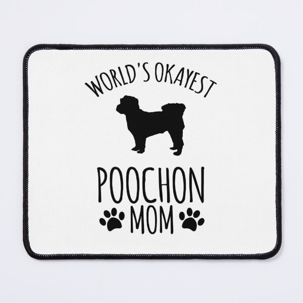 Item preview, Worlds Okayest Poochon Mom - Dog Mom designed and sold by kindxinn.