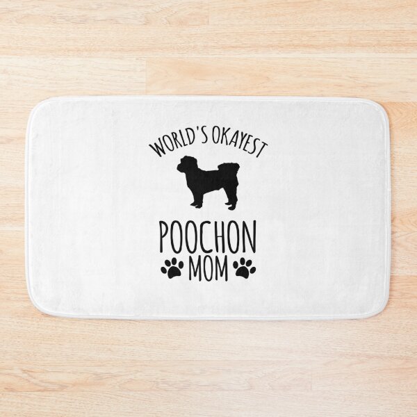 Item preview, Worlds Okayest Poochon Mom - Dog Mom designed and sold by kindxinn.