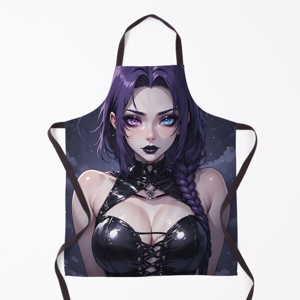 Item preview, Hot Halloween Anime Goth Girl Waifu 105 designed and sold by Your New Fixation.