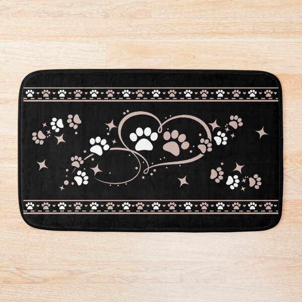 Item preview, Paw Print Heart Valentine Design – Cute Pet Love Art designed and sold by ZUMERI.
