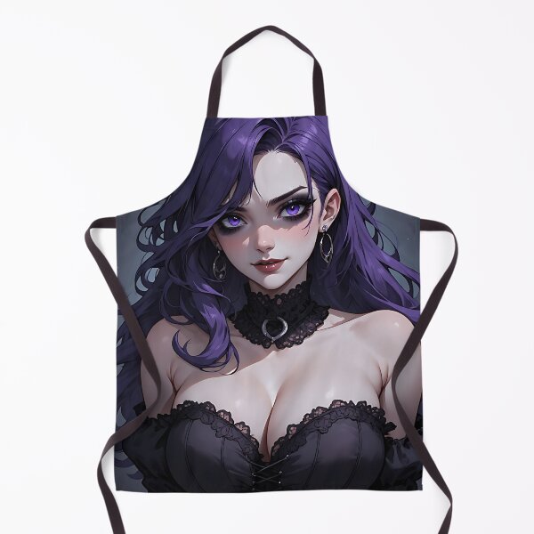 Item preview, Hot Halloween Anime Goth Girl Waifu 108 designed and sold by Your New Fixation.
