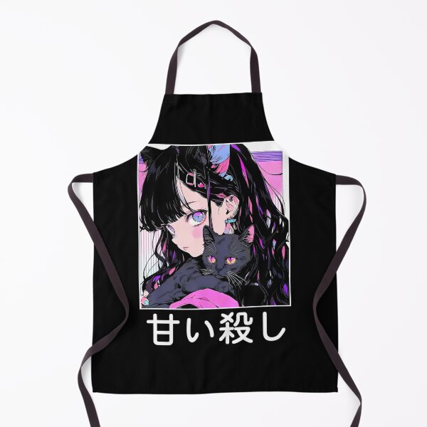 Item preview, Stylish Anime Neko Girl Manga Aesthetic Streetwear #882 designed and sold by mika-gallery.