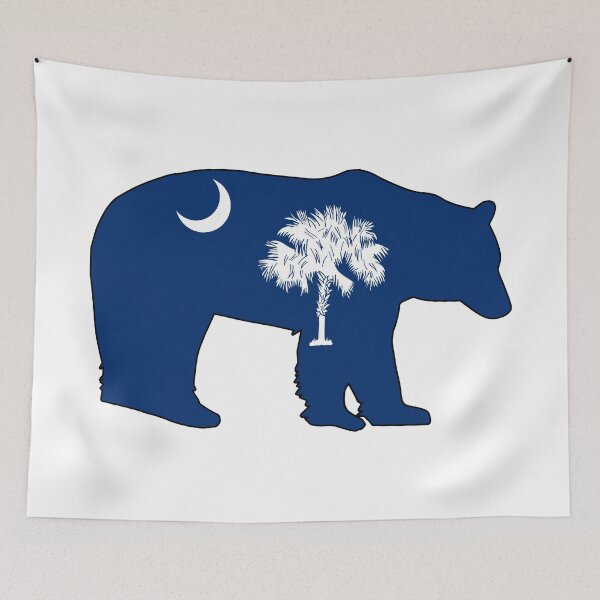 Item preview, South Carolina Flag Bear designed and sold by Esskay Designs.