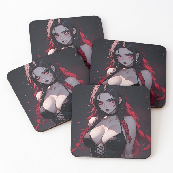 Item preview, Hot Halloween Anime Goth Girl Waifu 111 designed and sold by Your New Fixation.