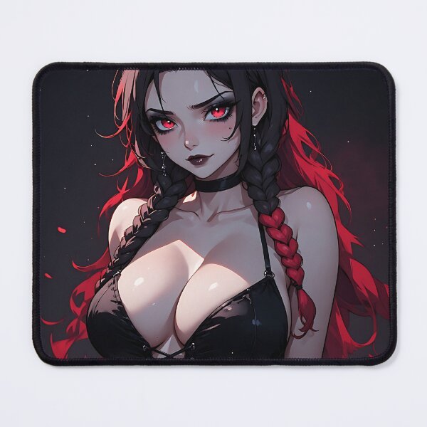 Item preview, Hot Halloween Anime Goth Girl Waifu 111 designed and sold by Your New Fixation.