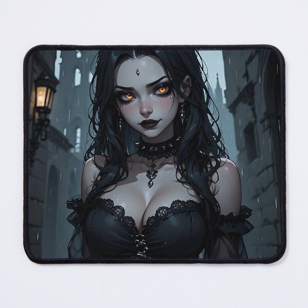 Item preview, Hot Halloween Anime Goth Girl Waifu 112 designed and sold by Your New Fixation.