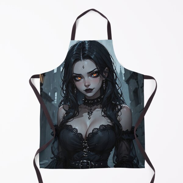 Item preview, Hot Halloween Anime Goth Girl Waifu 112 designed and sold by Your New Fixation.