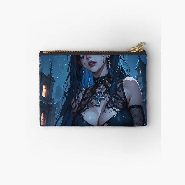 Item preview, Hot Halloween Anime Goth Girl Waifu 115 designed and sold by Your New Fixation.