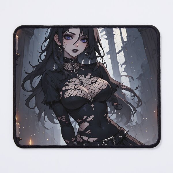 Item preview, Hot Halloween Anime Goth Girl Waifu 116 designed and sold by Your New Fixation.