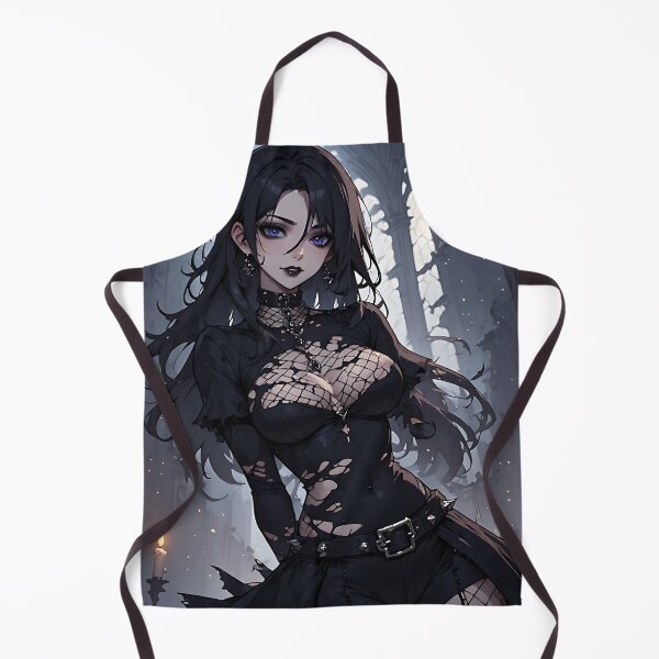 Item preview, Hot Halloween Anime Goth Girl Waifu 116 designed and sold by Your New Fixation.
