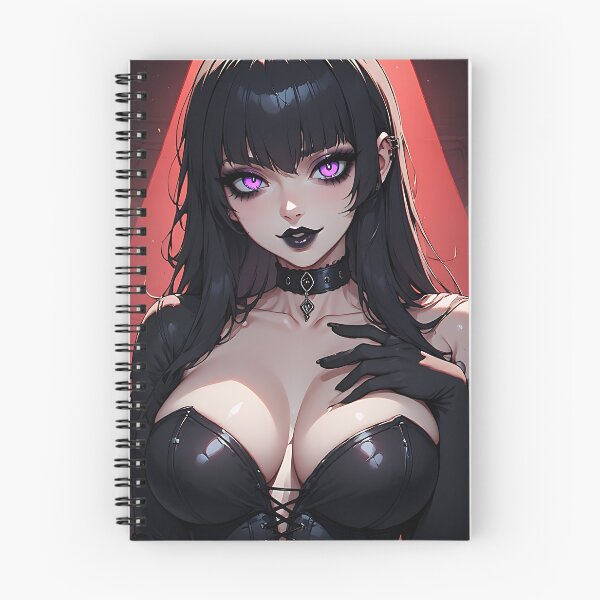 Item preview, Hot Halloween Anime Goth Girl Waifu 118 designed and sold by Your New Fixation.