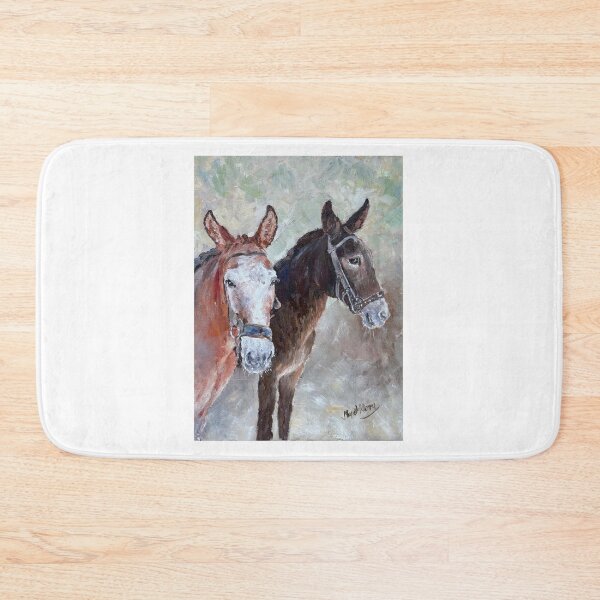 Item preview, TWO MULES - DOS MULAS designed and sold by Margaret Merry.