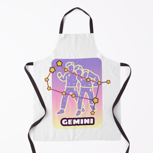 Item preview, Whimsical Gemini Zodiac Constellation – Colorful Celestial Star Art Illustration designed and sold by dittoon.