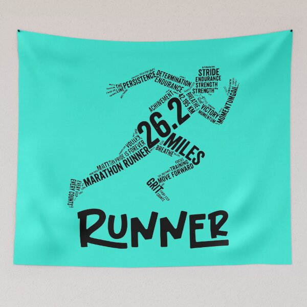 Item preview, 26.2 miles Marathon Runner  designed and sold by Colorfulman.