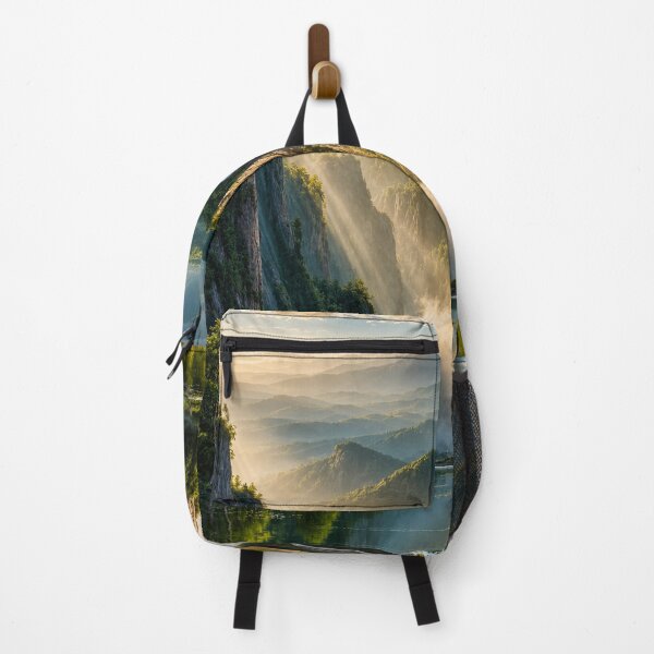 Item preview, Misty Canyon Waterfall Protect Earth Fresh Water designed and sold by Nuvoro Eco Awareness.