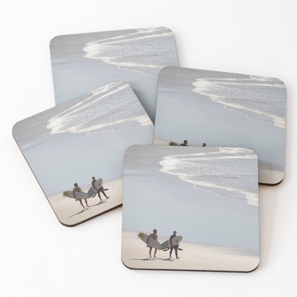 Item preview, Two surfers wandering Coolum designed and sold by photosbymia.