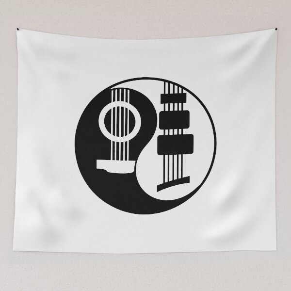 Item preview, Yin Yang Guitar Symbol designed and sold by jkrphoto.