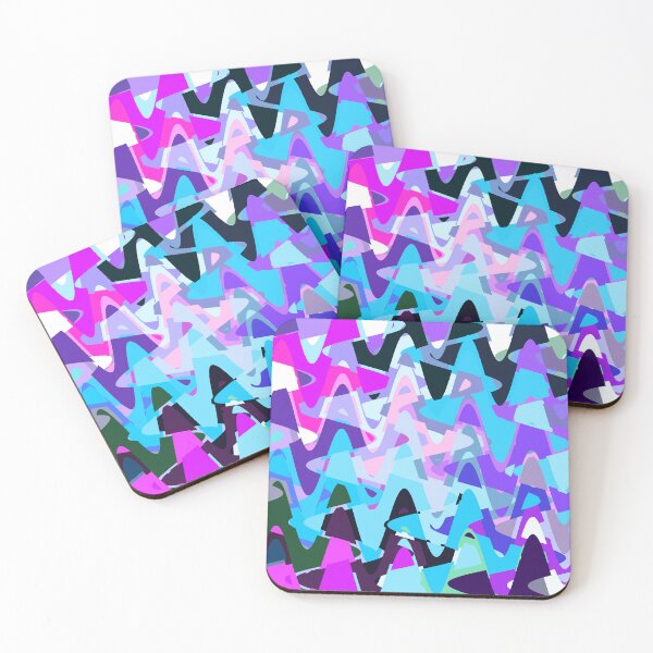 Item preview, Electric Waves - Vibrant Tech Abstraction & Digital Light Flow designed and sold by K Design Store.