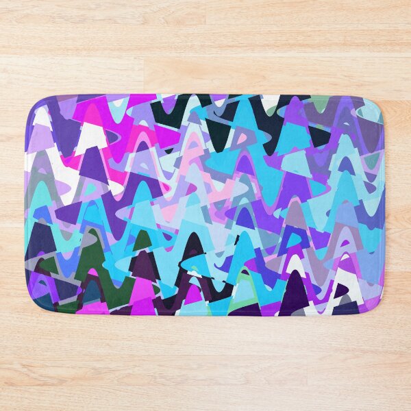 Item preview, Electric Waves - Vibrant Tech Abstraction & Digital Light Flow designed and sold by K Design Store.