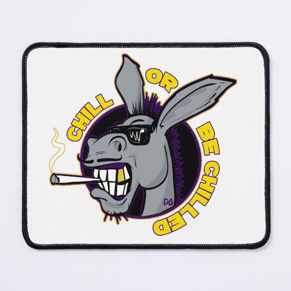 Item preview, Chill or Be Chilled Cool Donkey Mascot Urban Streetwear Graphic designed and sold by DesignArtist.ia.
