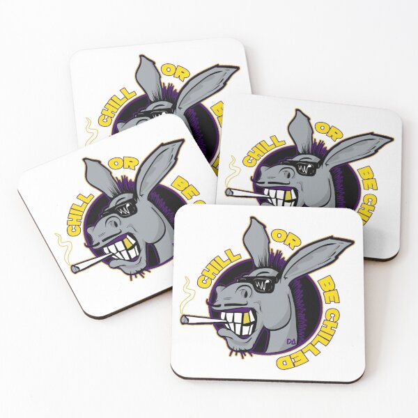 Item preview, Chill or Be Chilled Cool Donkey Mascot Urban Streetwear Graphic designed and sold by DesignArtist.ia.