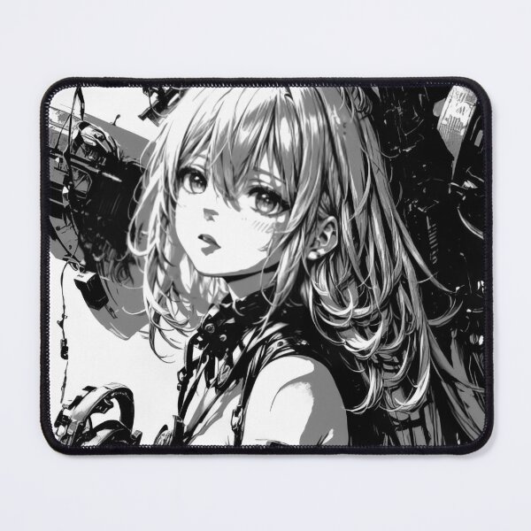 Item preview, Cyberpunk Cyborg Girl Japanese Vaporwave Urban Aesthetic #682 designed and sold by mika-gallery.