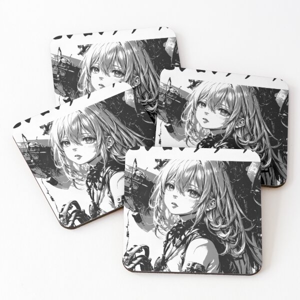 Item preview, Cyberpunk Cyborg Girl Japanese Vaporwave Urban Aesthetic #682 designed and sold by mika-gallery.
