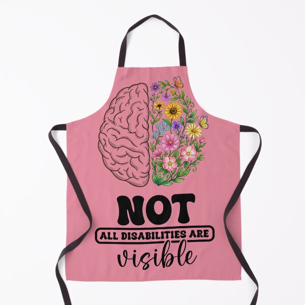 Item preview, Not all disabilities are visible- pink designed and sold by ExcessiveSarcasmCo..