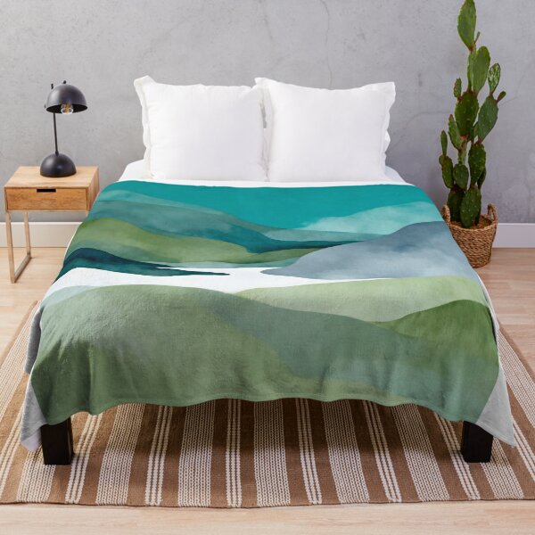 Item preview, Landscape Minimalist Mountain Painting designed and sold by Paulocdias.