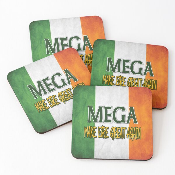 Item preview, MEGA - Make Eire Great Again Funny Irish Patriot  designed and sold by Scorpion Creative.