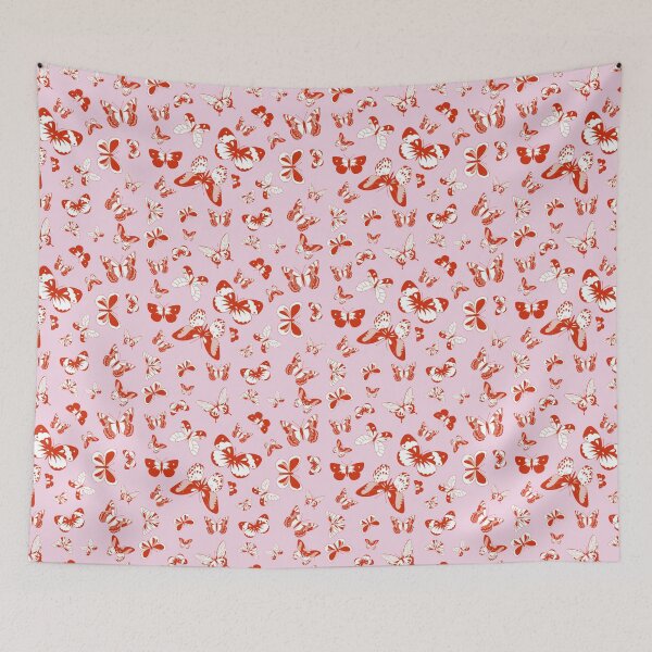 Item preview, Butterflies (red edition) designed and sold by Juliette Lancien.