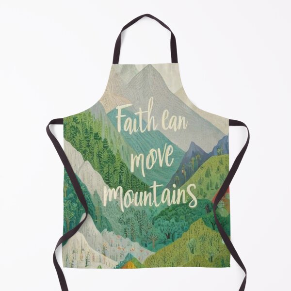 Item preview, Faith can move mountains designed and sold by GraphicMondaze.