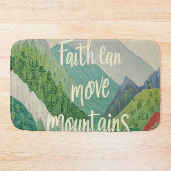 Item preview, Faith can move mountains designed and sold by GraphicMondaze.