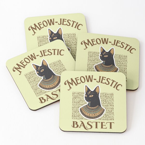 Item preview, Bastet - Ancient Egyptian Cat Goddess Vintage Art designed and sold by KaBaRen.