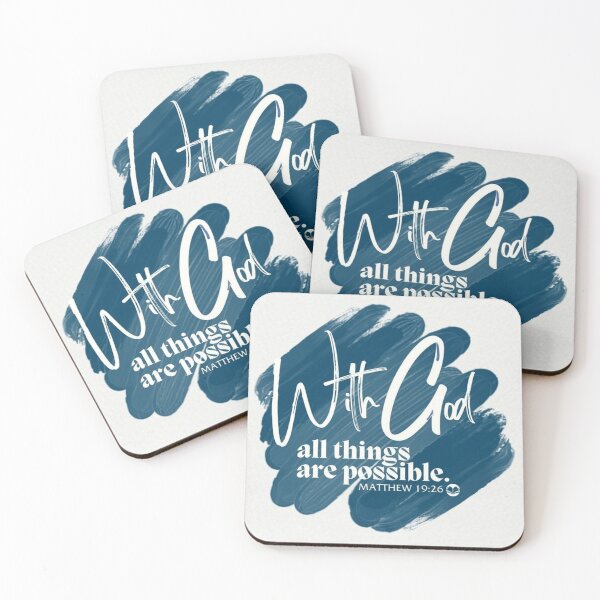 Item preview, Matthew 19:26 designed and sold by GraphicMondaze.