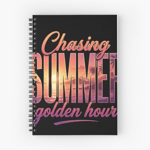 Item preview, Chasing Summer’s Golden Hour – Retro Tropical Sunset T-Shirt designed and sold by bazstees54.