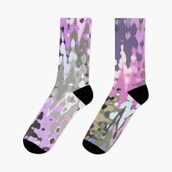 Item preview, Violet Shades Icicles - Abstract Geometric Jagged Glass Design designed and sold by KINKDesign.